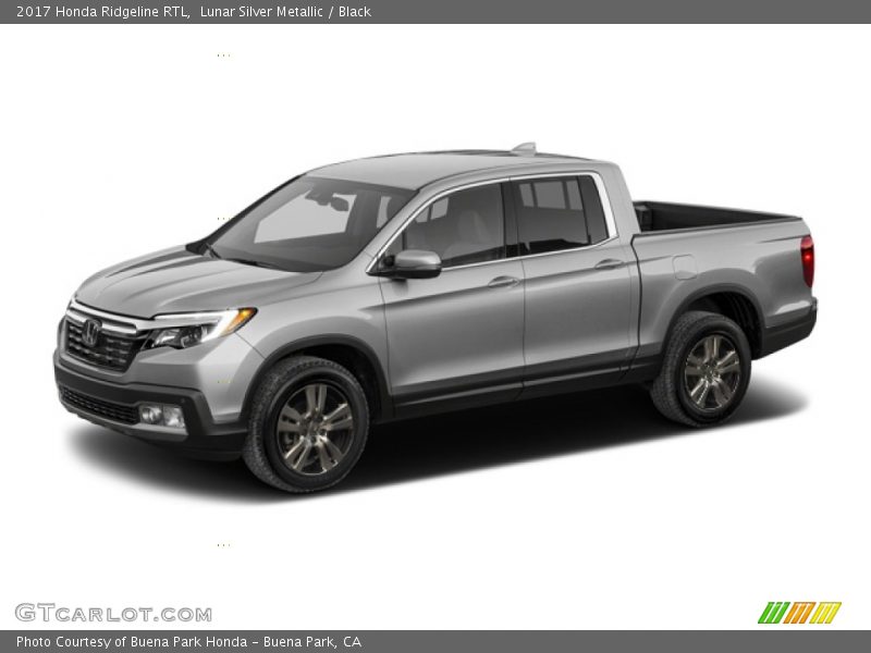 Lunar Silver Metallic / Black 2017 Honda Ridgeline RTL