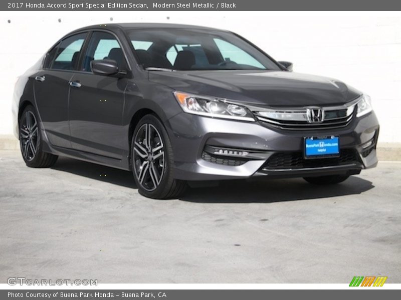Modern Steel Metallic / Black 2017 Honda Accord Sport Special Edition Sedan