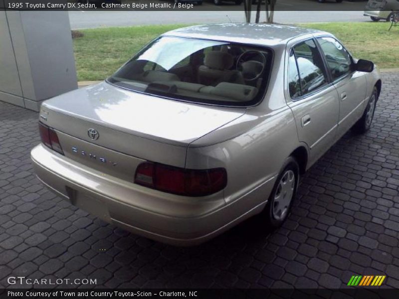 Cashmere Beige Metallic / Beige 1995 Toyota Camry DX Sedan