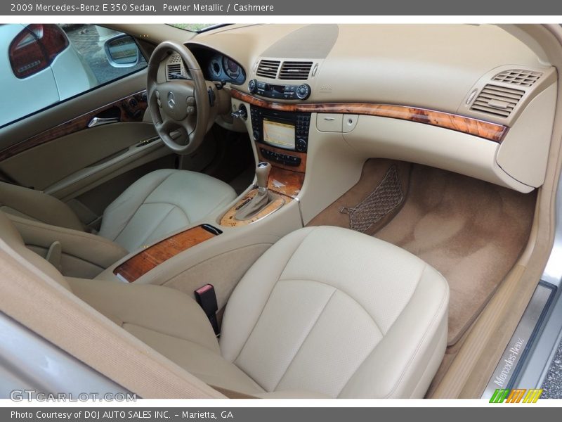 Pewter Metallic / Cashmere 2009 Mercedes-Benz E 350 Sedan