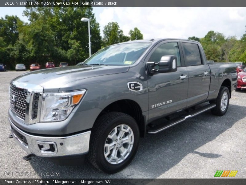 Gun Metallic / Black 2016 Nissan TITAN XD SV Crew Cab 4x4