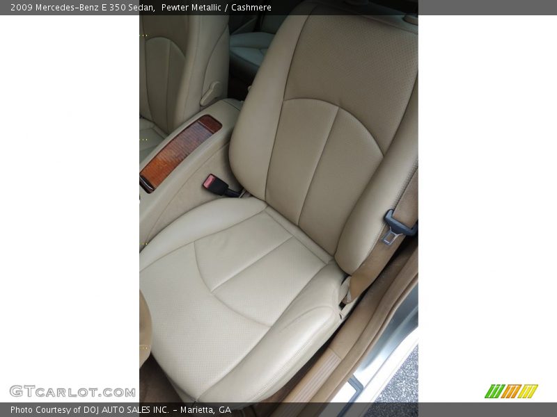 Pewter Metallic / Cashmere 2009 Mercedes-Benz E 350 Sedan