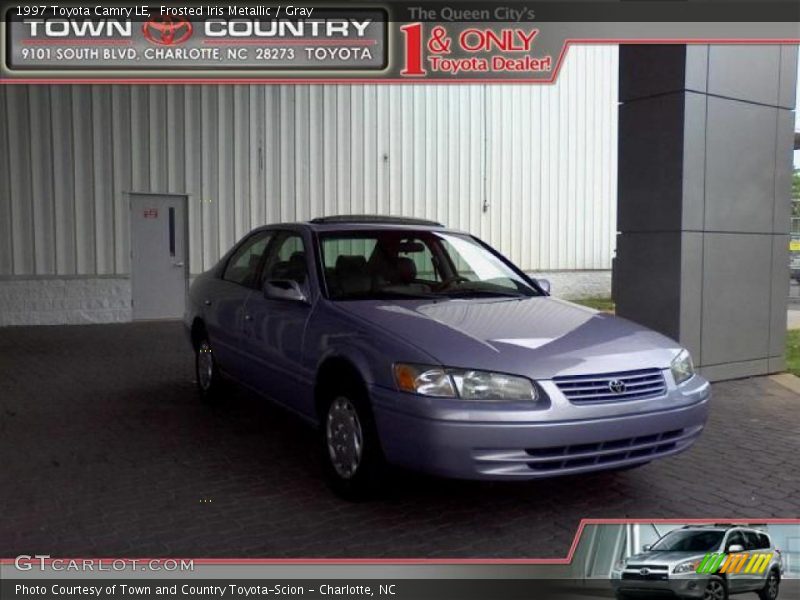 Frosted Iris Metallic / Gray 1997 Toyota Camry LE