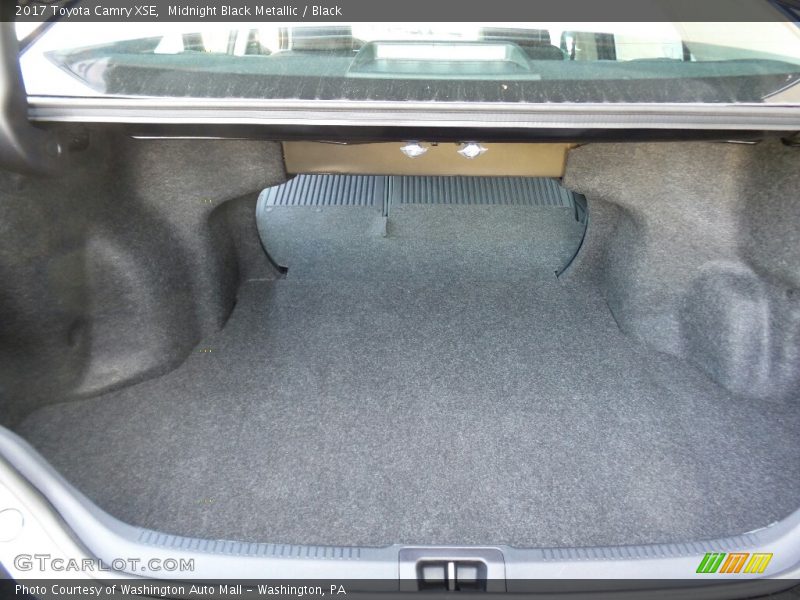  2017 Camry XSE Trunk
