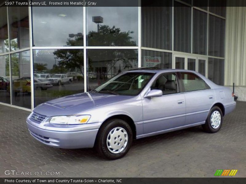 Frosted Iris Metallic / Gray 1997 Toyota Camry LE