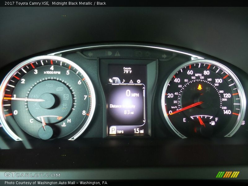  2017 Camry XSE XSE Gauges