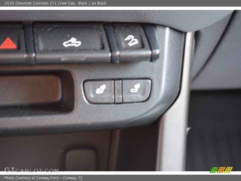 Black / Jet Black 2016 Chevrolet Colorado Z71 Crew Cab