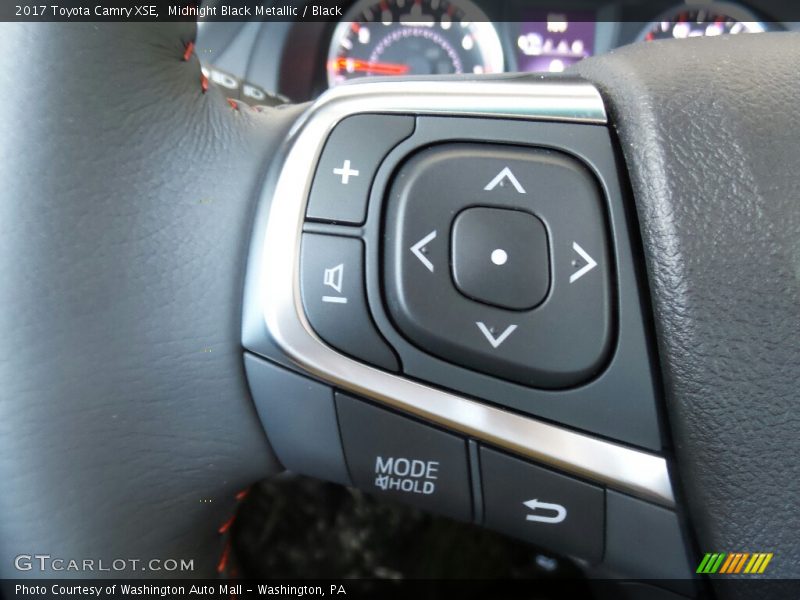 Controls of 2017 Camry XSE