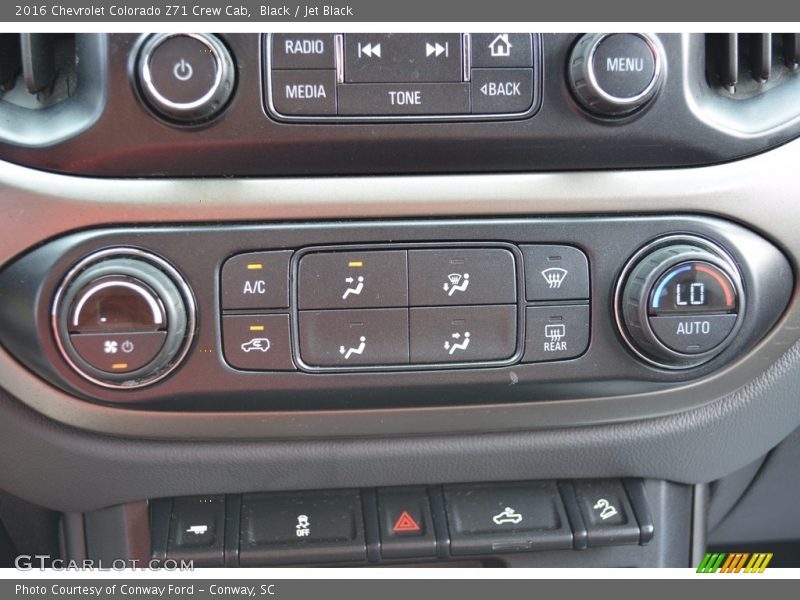 Black / Jet Black 2016 Chevrolet Colorado Z71 Crew Cab