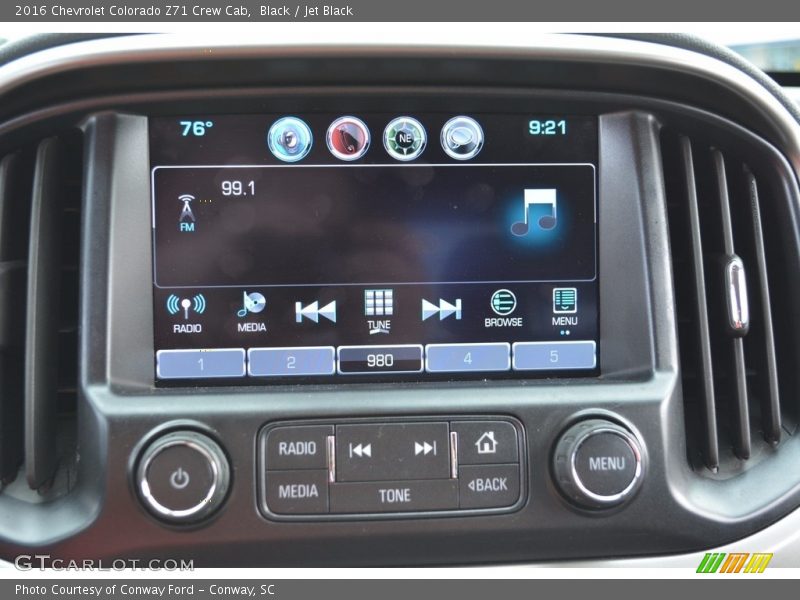 Black / Jet Black 2016 Chevrolet Colorado Z71 Crew Cab