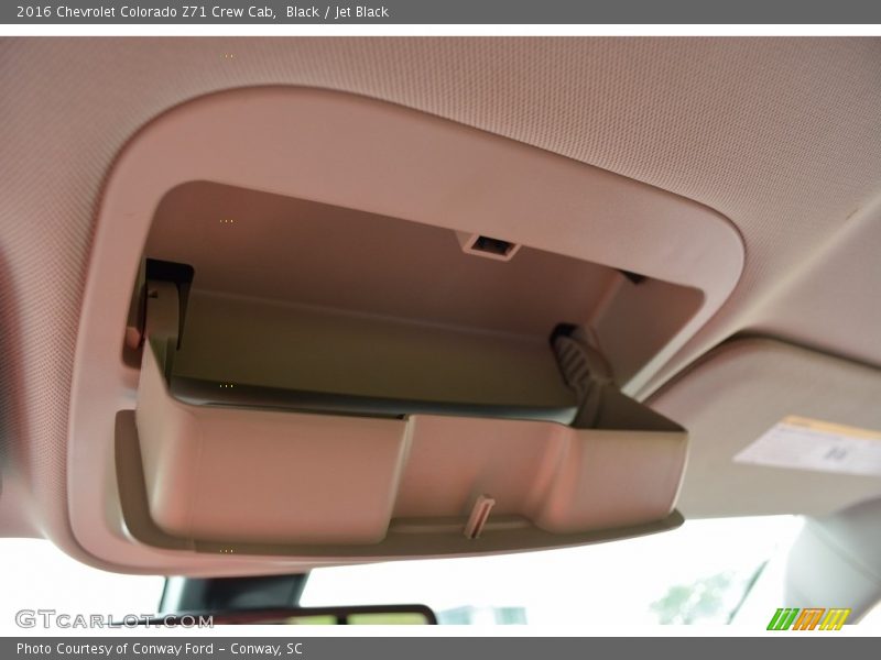 Black / Jet Black 2016 Chevrolet Colorado Z71 Crew Cab