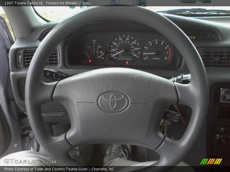 Frosted Iris Metallic / Gray 1997 Toyota Camry LE
