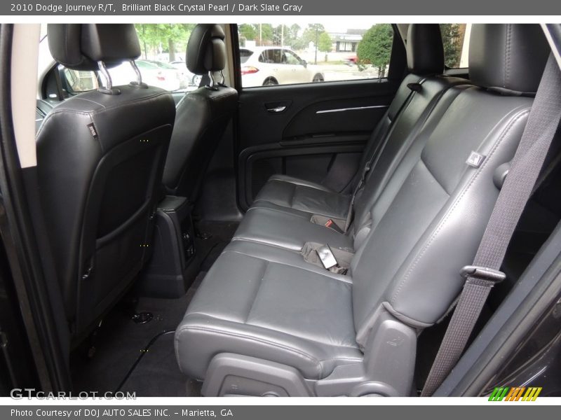 Brilliant Black Crystal Pearl / Dark Slate Gray 2010 Dodge Journey R/T