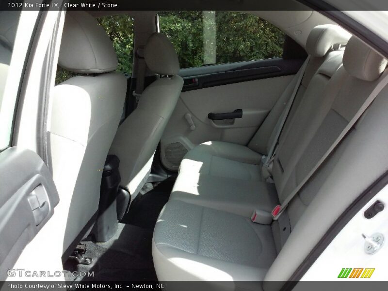 Clear White / Stone 2012 Kia Forte LX