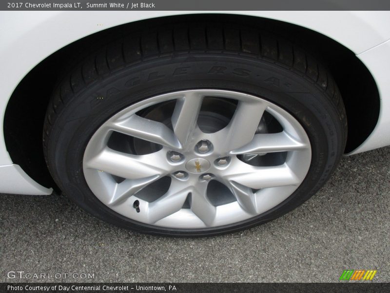 Summit White / Jet Black 2017 Chevrolet Impala LT