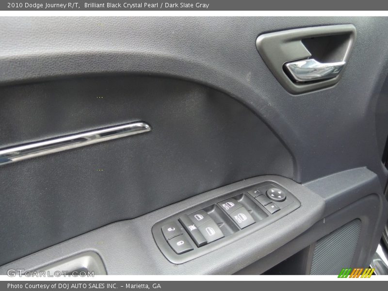 Brilliant Black Crystal Pearl / Dark Slate Gray 2010 Dodge Journey R/T