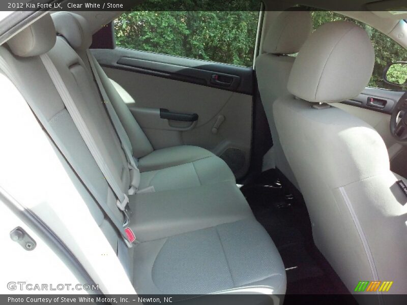 Clear White / Stone 2012 Kia Forte LX