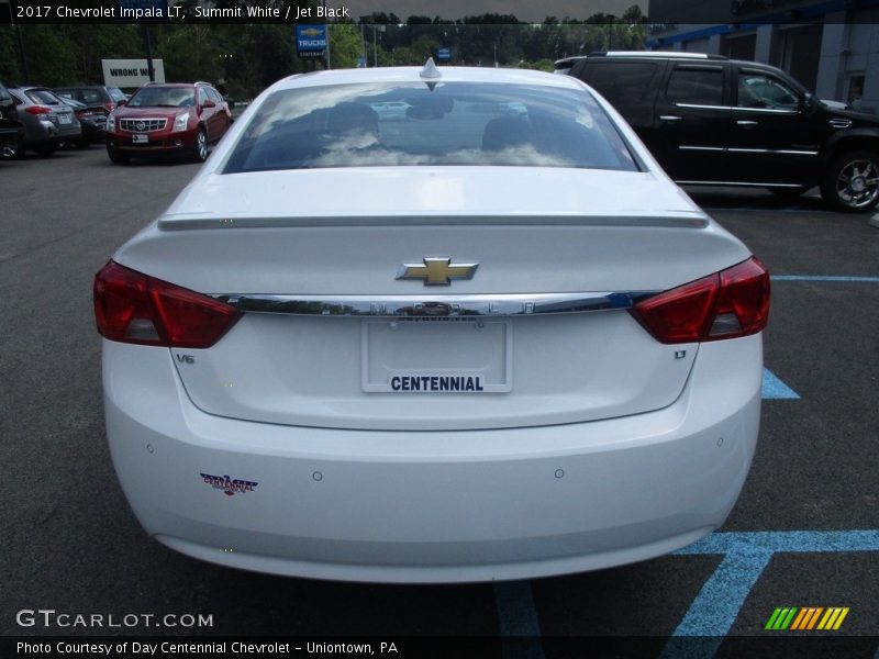 Summit White / Jet Black 2017 Chevrolet Impala LT