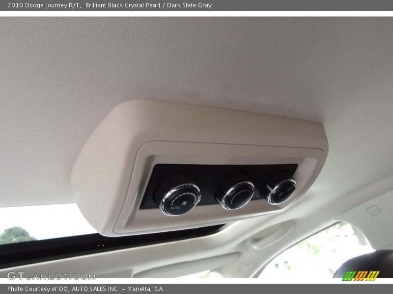 Brilliant Black Crystal Pearl / Dark Slate Gray 2010 Dodge Journey R/T