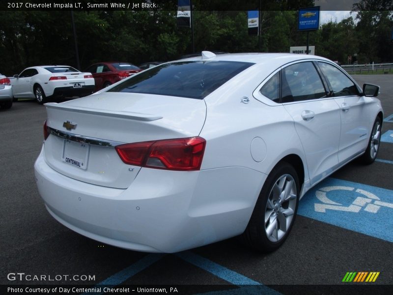 Summit White / Jet Black 2017 Chevrolet Impala LT
