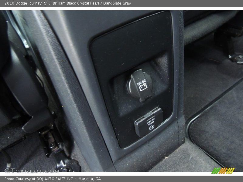 Brilliant Black Crystal Pearl / Dark Slate Gray 2010 Dodge Journey R/T