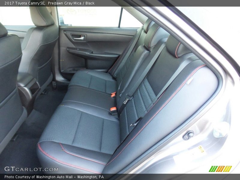 Predawn Gray Mica / Black 2017 Toyota Camry SE