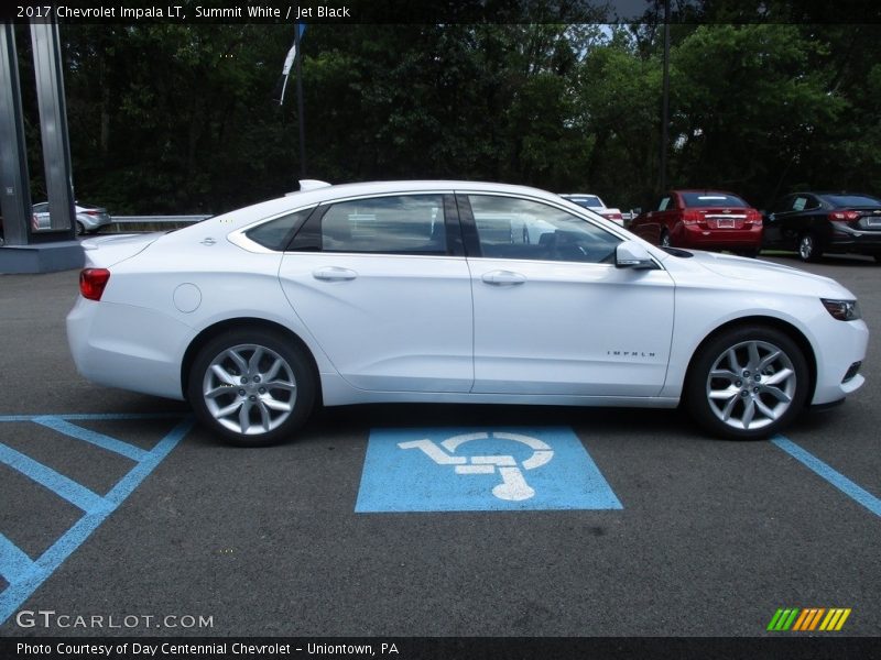 Summit White / Jet Black 2017 Chevrolet Impala LT