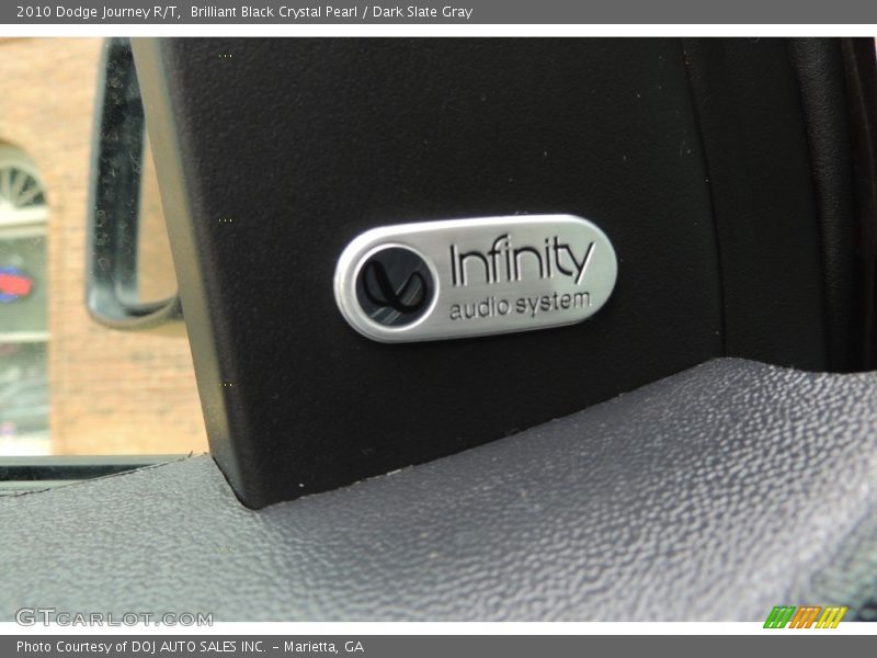 Brilliant Black Crystal Pearl / Dark Slate Gray 2010 Dodge Journey R/T