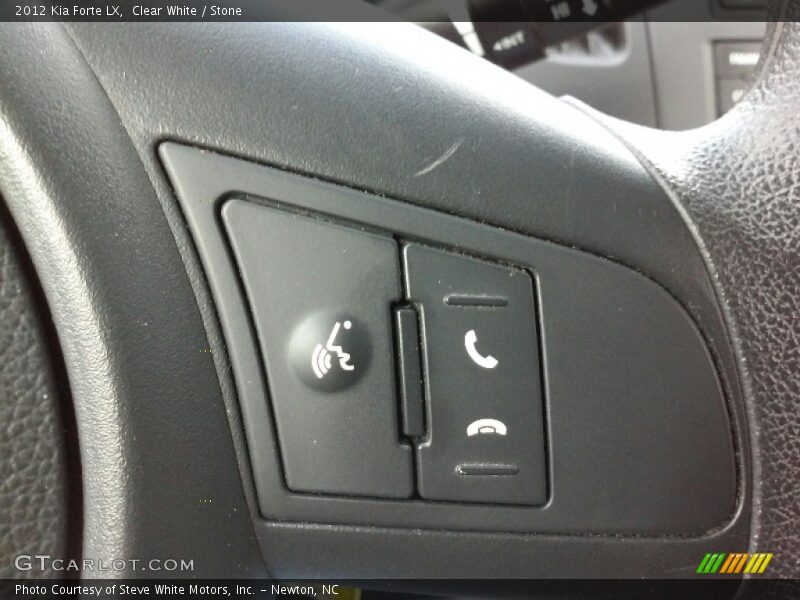 Clear White / Stone 2012 Kia Forte LX