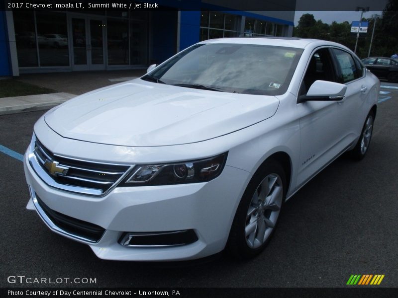 Summit White / Jet Black 2017 Chevrolet Impala LT