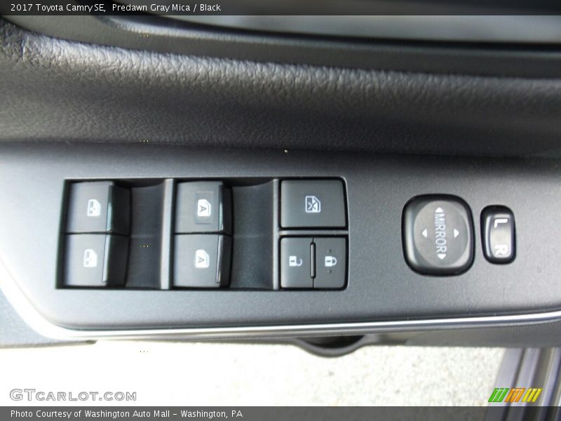 Predawn Gray Mica / Black 2017 Toyota Camry SE