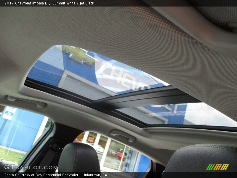 Summit White / Jet Black 2017 Chevrolet Impala LT
