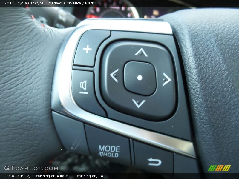 Predawn Gray Mica / Black 2017 Toyota Camry SE