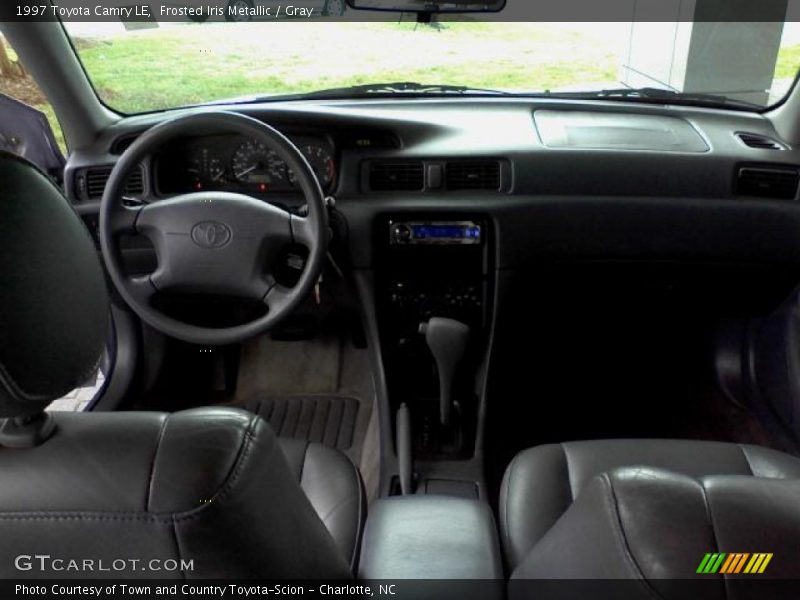 Frosted Iris Metallic / Gray 1997 Toyota Camry LE