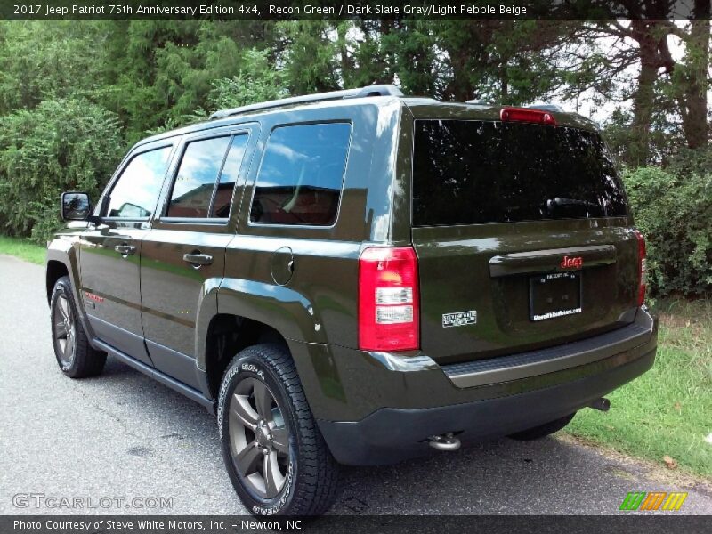 Recon Green / Dark Slate Gray/Light Pebble Beige 2017 Jeep Patriot 75th Anniversary Edition 4x4