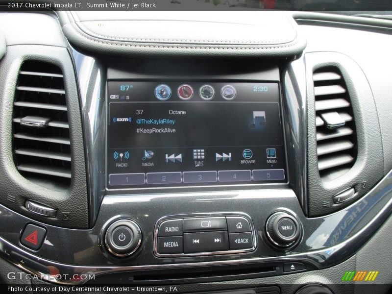 Summit White / Jet Black 2017 Chevrolet Impala LT