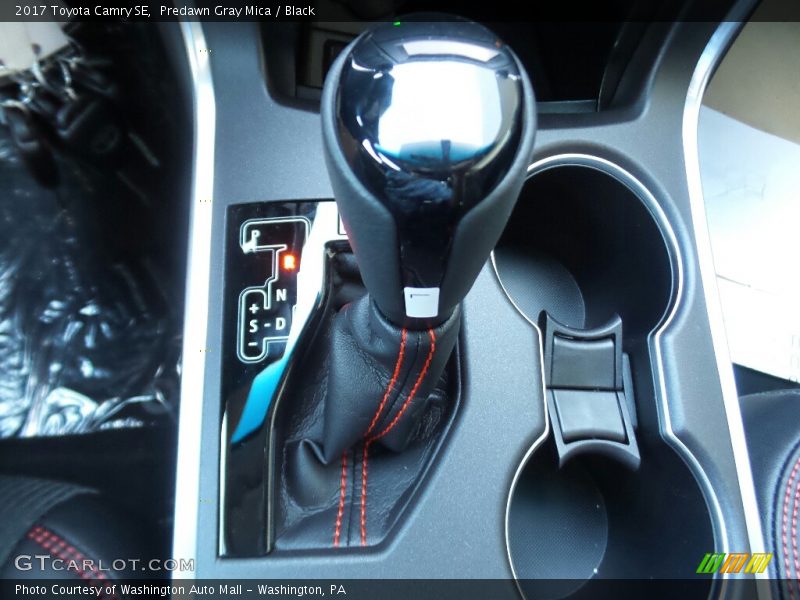 Predawn Gray Mica / Black 2017 Toyota Camry SE