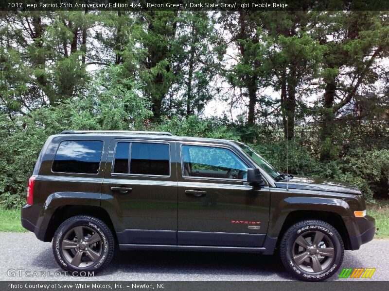 Recon Green / Dark Slate Gray/Light Pebble Beige 2017 Jeep Patriot 75th Anniversary Edition 4x4