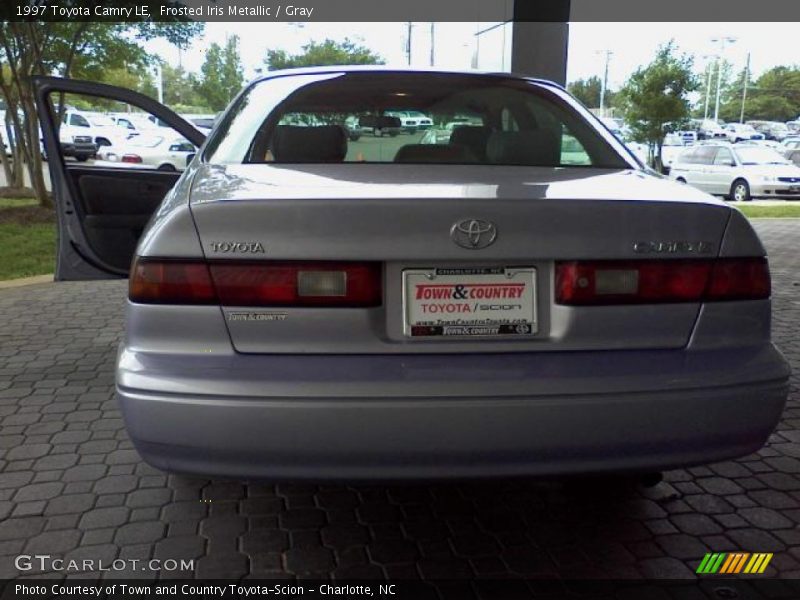 Frosted Iris Metallic / Gray 1997 Toyota Camry LE