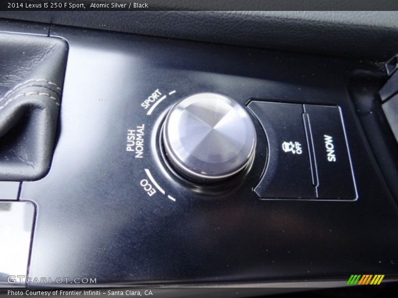 Atomic Silver / Black 2014 Lexus IS 250 F Sport