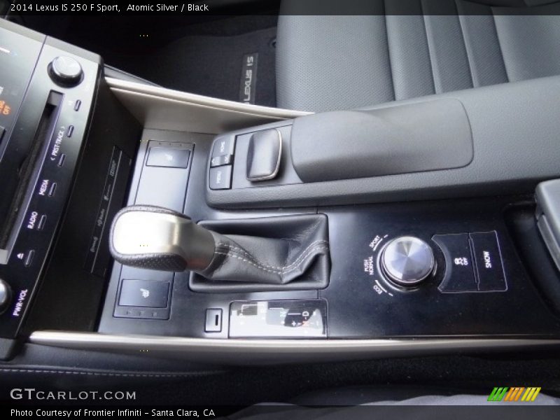 Atomic Silver / Black 2014 Lexus IS 250 F Sport