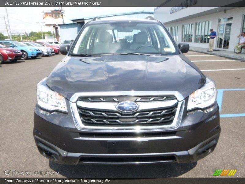 Dark Gray Metallic / Gray 2017 Subaru Forester 2.5i