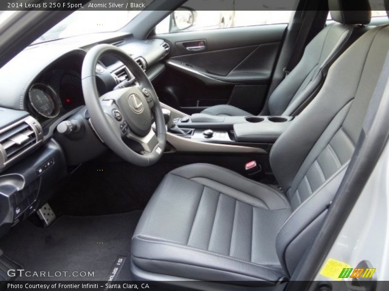  2014 IS 250 F Sport Black Interior