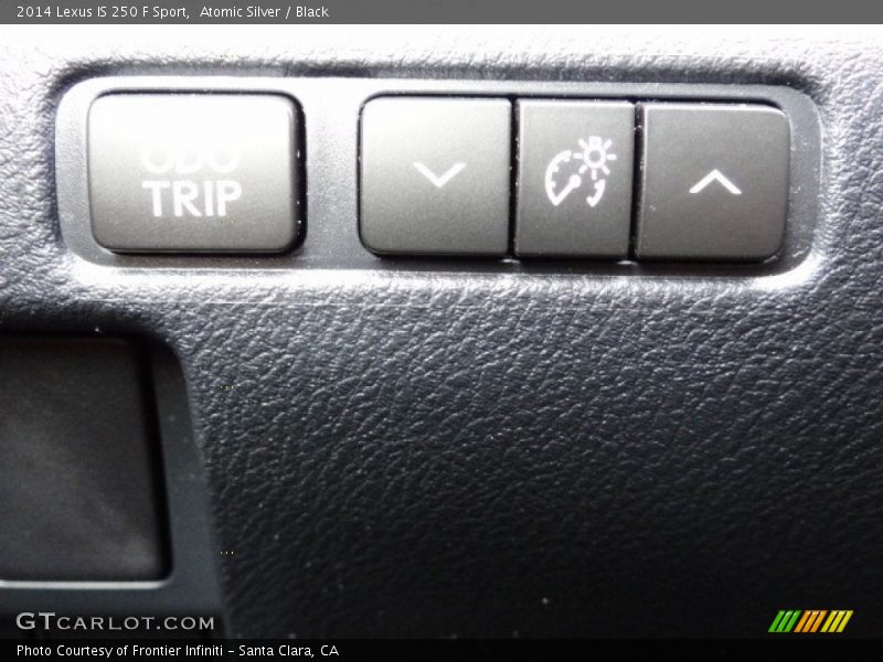 Atomic Silver / Black 2014 Lexus IS 250 F Sport