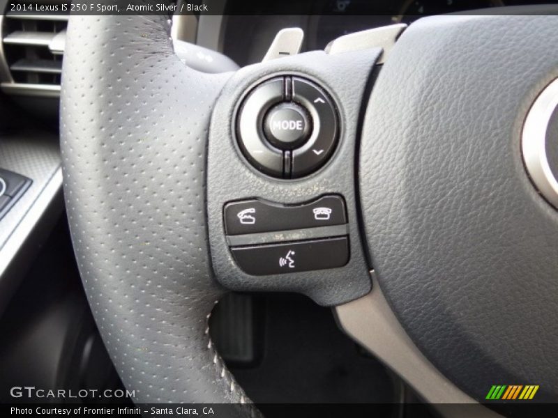 Controls of 2014 IS 250 F Sport