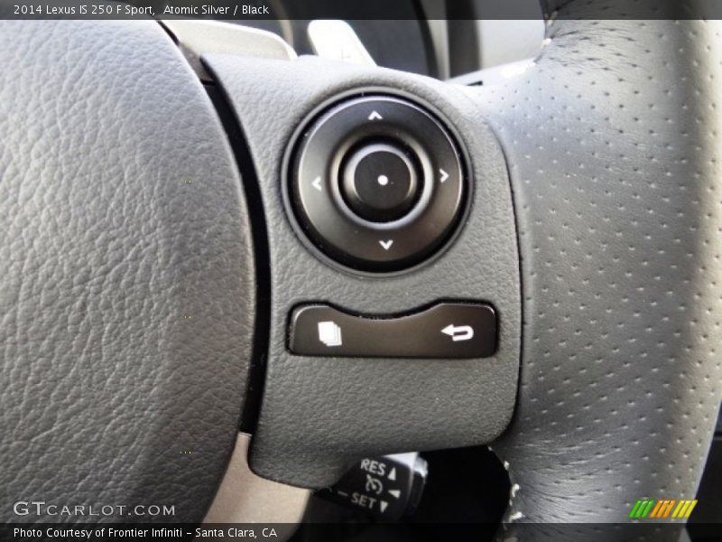 Controls of 2014 IS 250 F Sport