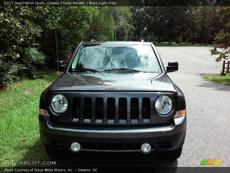 Granite Crystal Metallic / Black/Light Frost 2017 Jeep Patriot Sport