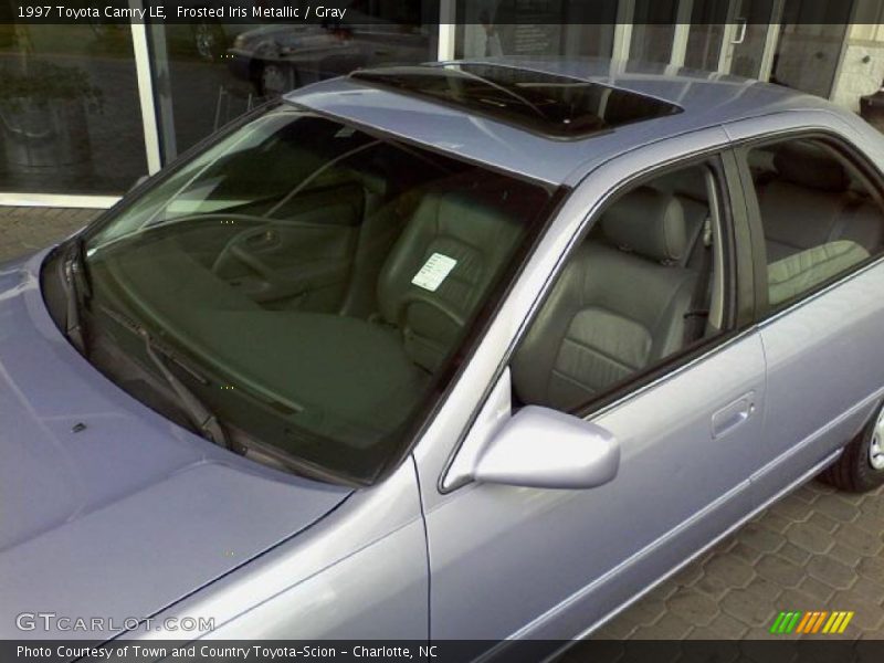 Frosted Iris Metallic / Gray 1997 Toyota Camry LE
