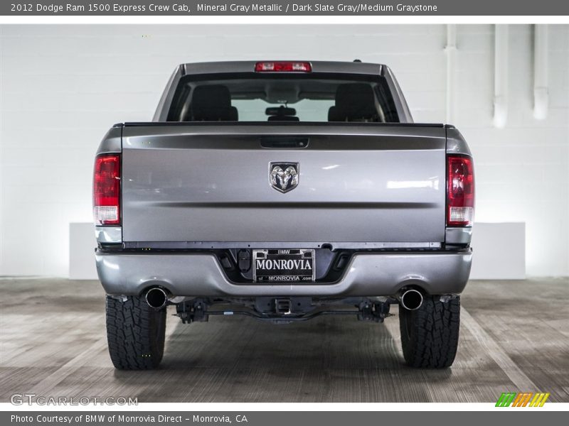 Mineral Gray Metallic / Dark Slate Gray/Medium Graystone 2012 Dodge Ram 1500 Express Crew Cab