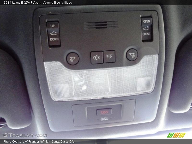 Atomic Silver / Black 2014 Lexus IS 250 F Sport